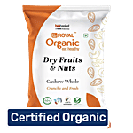 BB Royal Organic Organic - Cashew/Godambi Whole Bold 500 g