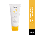 Kaya Clinic Sun Defense Daily Use Sunscreen - SPF 30, For All Skin Types, Non Greasy Formula 75 ml