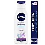 Nivea Body Lotion, Whitening Cool Sensation, SPF 15 & Refreshing Menthol 200 ml