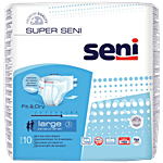Seni Adult Diapers - Super Breathable, Large 10 pcs