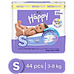 Bella Diapers - Small, 3-8 kg, Diaper Rash Free System 44 pcs 