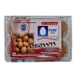 Pure eggs Eggs - Brown 6 pcs