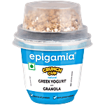Epigamia  Natural Greek Yogurt With Granola - Crunch 115 g Cup