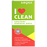Sirona Sanitary Disposal Bag 15 pcs