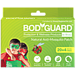 Bodyguard Natural Anti Mosquito Repellent Patches - 24 Patches 20 pcs 