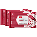 SIRONA Natural Intimate Wet Wipes 10 pcs Pack of 3