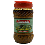 Ganesh Sharbat Pickle - Green Chilli 1 kg