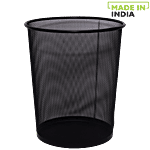 Apex Colour Metal Dustbin / Garbage Bin - Mesh 14 L
