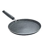 Prestige Omega Deluxe Granite Non-Stick Round Base Omni Tawa - 25 cm, Black 1 pc 
