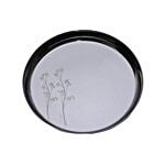 Tallboy Kanchan SS Desiginer Tiffin Plate With Laser Engraving 1 pc 28 cm