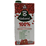 B Natural Juice - 100%, Pomegranate 1 L