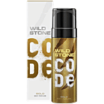 Wild Stone Code Gold Body Perfume - Refreshing & Long-Lasting Fragrance, For Men 120 ml