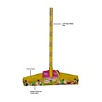 Magix A One Wiper 1 pc 4 Feet Rod With 16 Inch Wiper