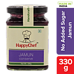 HappyChef Jamun Conserve With No Added Sugar 330 g
