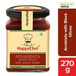 HappyChef Arrabbiata Pasta Sauce With Black Olives 270 g 