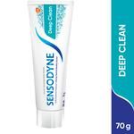 Sensodyne Toothpaste - Deep Clean, Sensitive For Advanced Cleaning & Lasting Freshness 70 g 