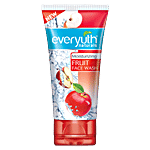 Everyuth Naturals Fruit Face Wash - Moisturizing, 100% Soap Free, No Harmful Chemicals 50 g Tube