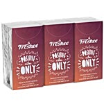 Freshee Pocket Tissue - 3 Ply 10 pcs Pack of 3