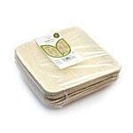 Simply Urbane Palm Quarter Square Plate 10 pcs