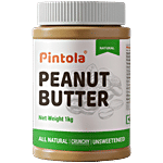 Pintola Peanut Butter - Crunchy, Unsweetened 1 kg 