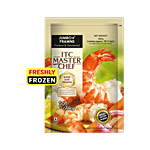 ITC Master Chef Jumbo+ Prawns - Soft & Juicy, Super Safe Frozen Prawns 200 g