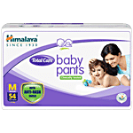 Himalaya Total Care Baby Diaper Pants - Medium, 5-11 kg, With Anti-Rash Shield 54 pcs