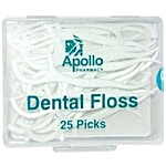 Apollo Pharmacy Dental Floss Picks 25 pcs