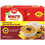 MTR Minute Meals - Dal Fry & Basmati Rice Combo 375 g 