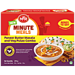 MTR Minute Meals - Paneer Butter Masala & Veg Pulao Combo 375 g