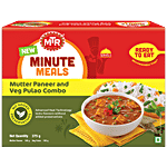 MTR Minute Meals - Muttar Paneer & Veg Pulao Combo 375 g
