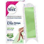 Veet Professional Waxing Strips Kit - For Dry Skin 8 pcs
