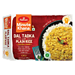 Haldiram's Ready To Eat - Yellow Dal Tadka With Plain Rice 375 g