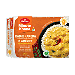 Haldiram's Ready To Eat - Kadhi Pakoda With Plain Rice 375 g