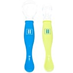 Mee Mee Baby 3 In 1 Weaning Spoon - Blue & Green 60 g