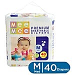 Mee Mee Baby Premium Diaper - Medium 40 pcs