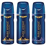 Park avenue Fragrance Body Spray - 1 Good Morning & 2 Storm 150 ml (Buy 2 Get 1 Free)