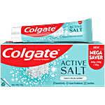 Colgate Active Salt Anticavity Toothpaste 500 g (2 x 200 g + 1 x 100 g)