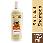 Lever Ayush Thick & Natural Ayurvedic Long Growth Shikakai Shampoo 175 ml 