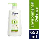 Dove Nutritive Solutions Environmental Defence Shampoo - For Weak & Damaged Hair 650 ml 