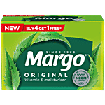 Margo Original Neem Soap With Goodness Of 1000 Neem Leaves 100 g 5x100 g