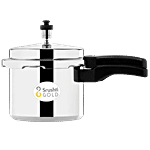 Srushti Gold Aluminium Outer Lid Pressure Cooker 2 L
