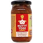 Nutty Yogi Pickle - Crunchy, Carrot Cauliflower, Turnip 200 g