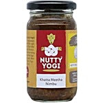 Nutty Yogi Pickle - Khatta, Meetha Nimbu 200 g
