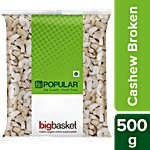 bb Popular Cashew/Jidipappu - Broken 500 g