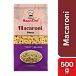 HappyChef Macaroni Pasta - Durum Wheat Semolina 500 g