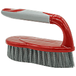 Liao All-Purpose Floor Scrubbing / Tile Brush - Soft-Grip Handle, Red, D130039 1 pc