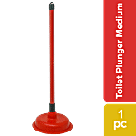 Liao Toilet Cleaning Plunger - Red, Medium, H130013 1 pc