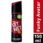 Set Wet Funky Avatar Perfume Spray 120 ml