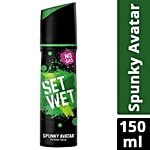 Set Wet Spunky Avatar Perfume Spray 120 ml