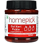 Homepick Pickle - Gol Keri With Jaggery & Mango 250 g Bottle